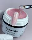 Builder Gel Light Pink Aurora Flakes Karl Diamant 30 ml